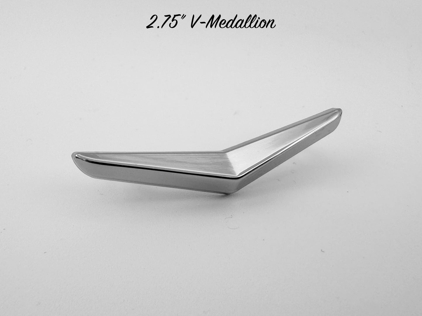 2.75" V-Medallion - Chrome
