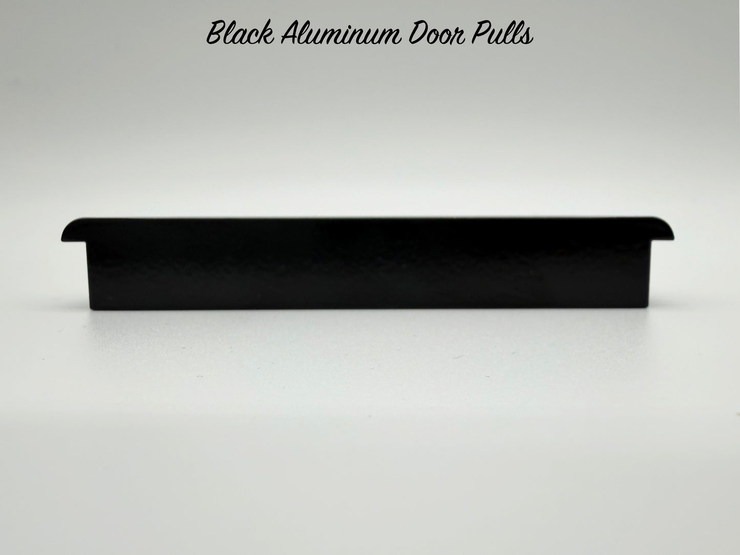 Black Billet Aluminum Door Pulls - Pair