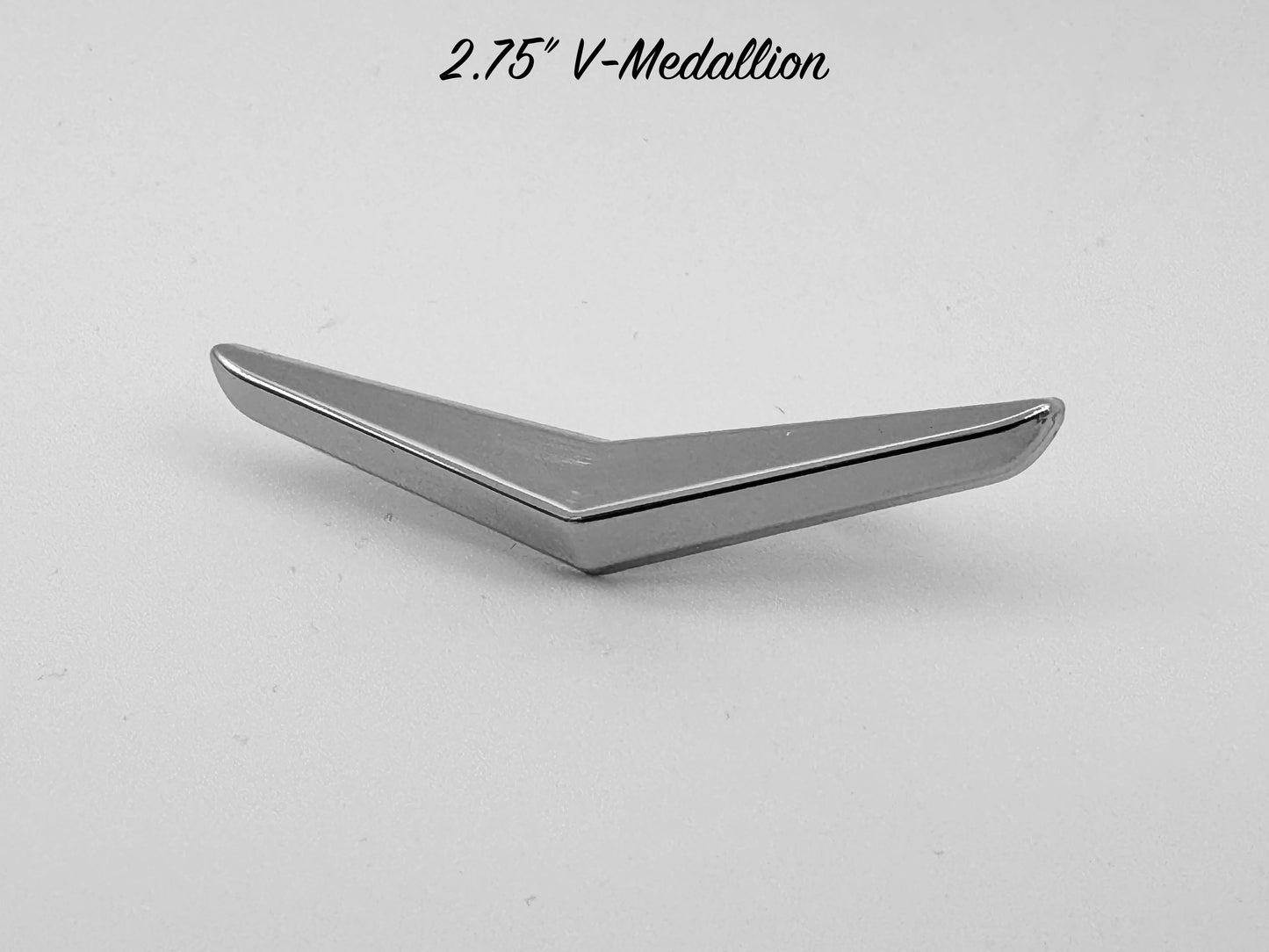 2.75" V-Medallion - Chrome