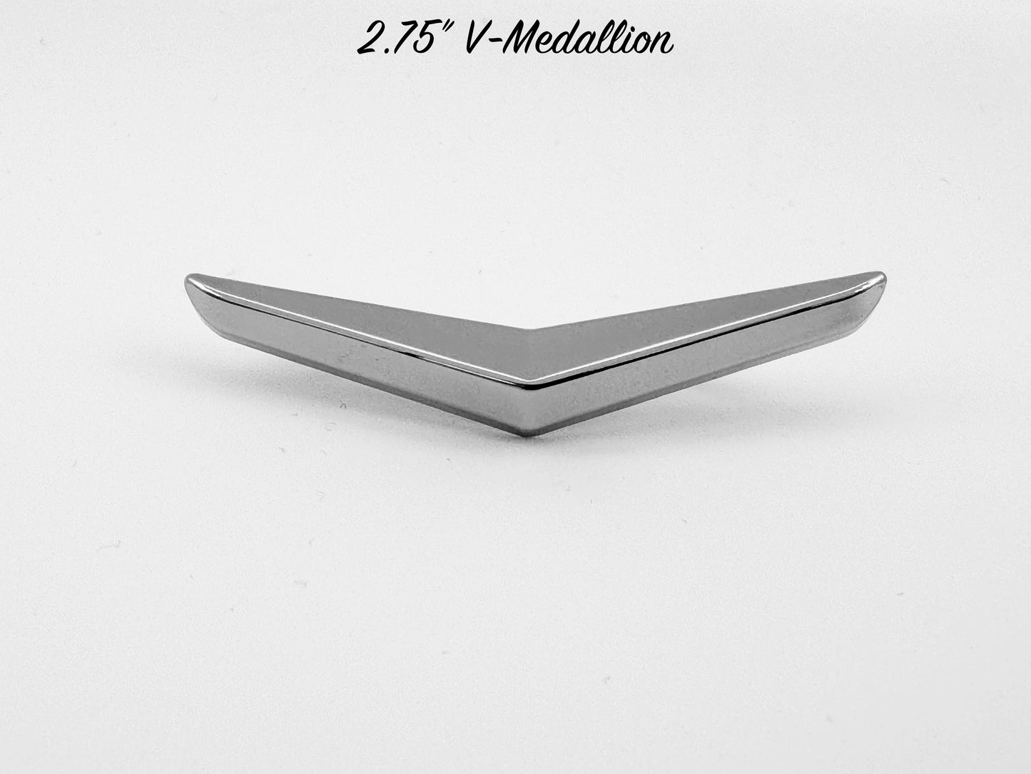 2.75" V-Medallion - Chrome