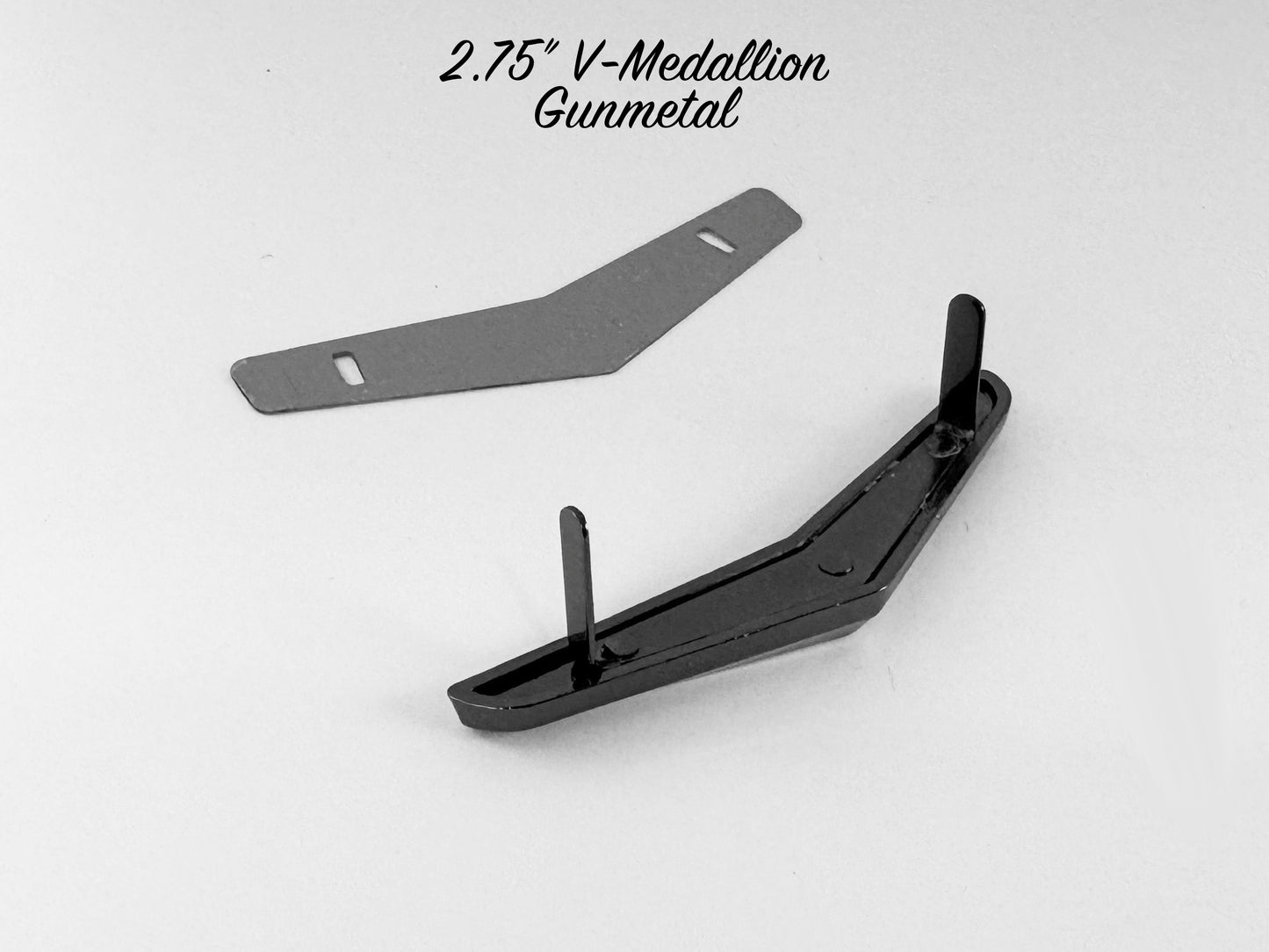 2.75" V-Medallion - Gunmetal - NEW FOR 2025!