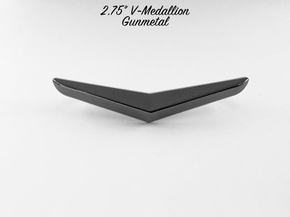 2.75" V-Medallion - Gunmetal - NEW FOR 2025!