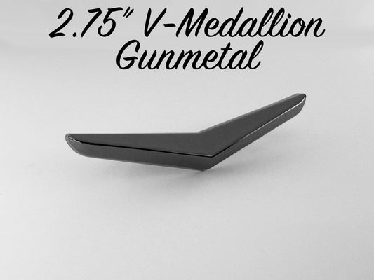 2.75" V-Medallion - Gunmetal - NEW FOR 2025!