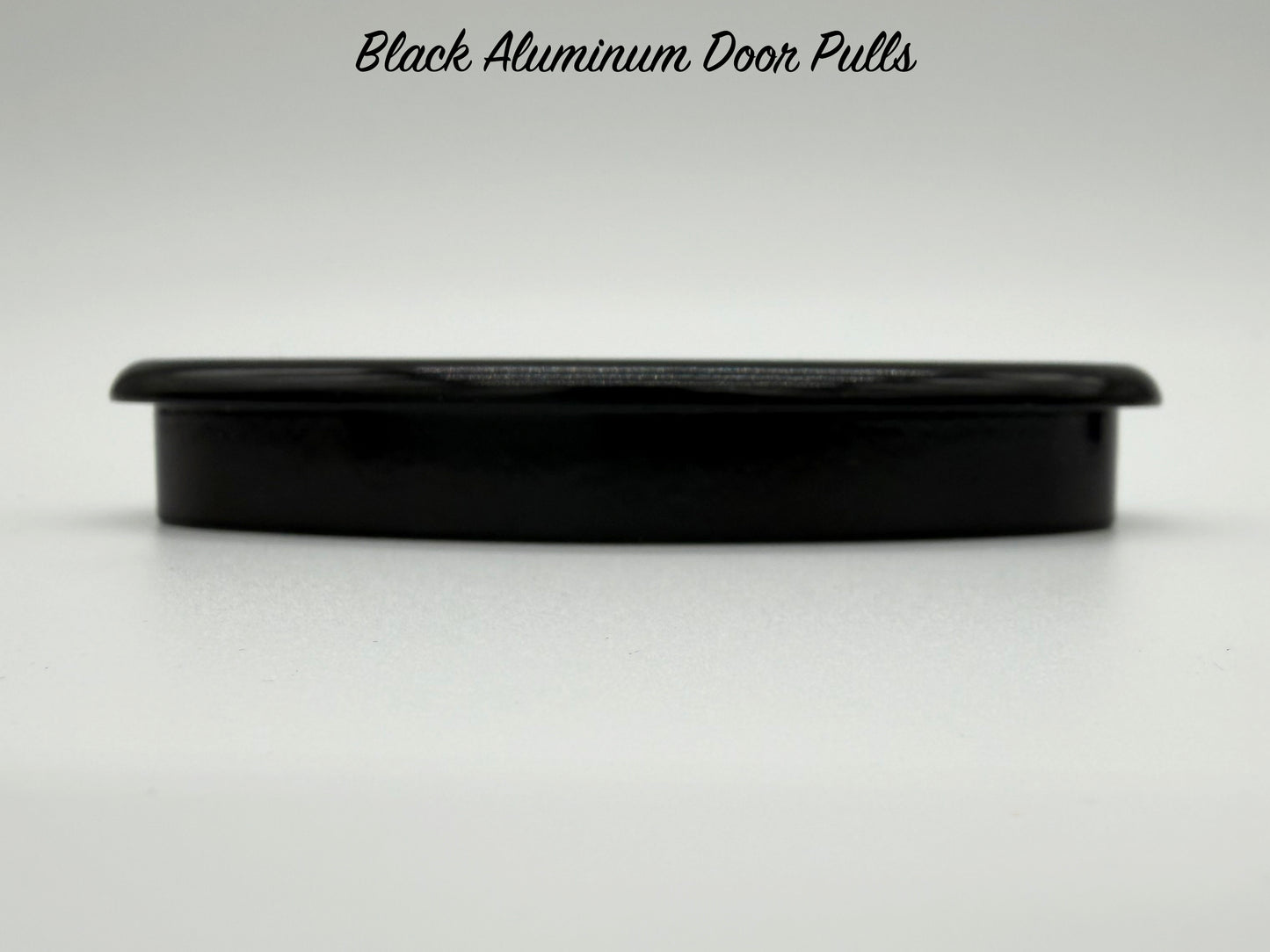 Black Billet Aluminum Door Pulls - Pair