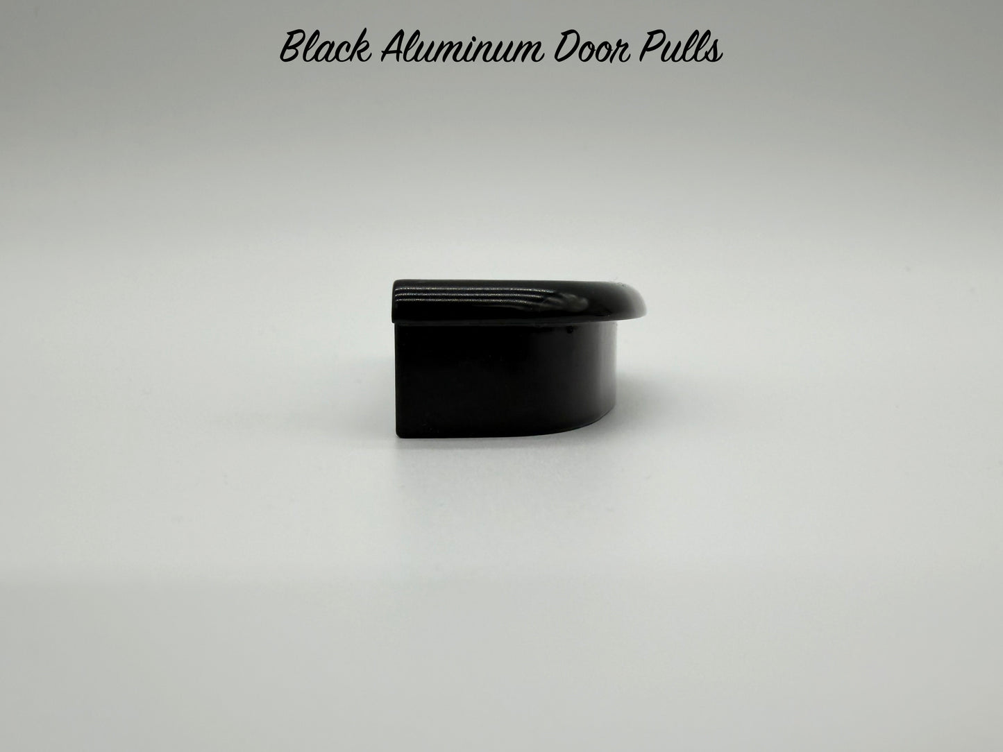 Black Billet Aluminum Door Pulls - Pair