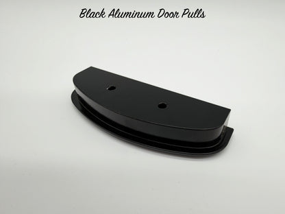 Black Billet Aluminum Door Pulls - Pair