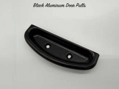 Black Billet Aluminum Door Pulls - Pair