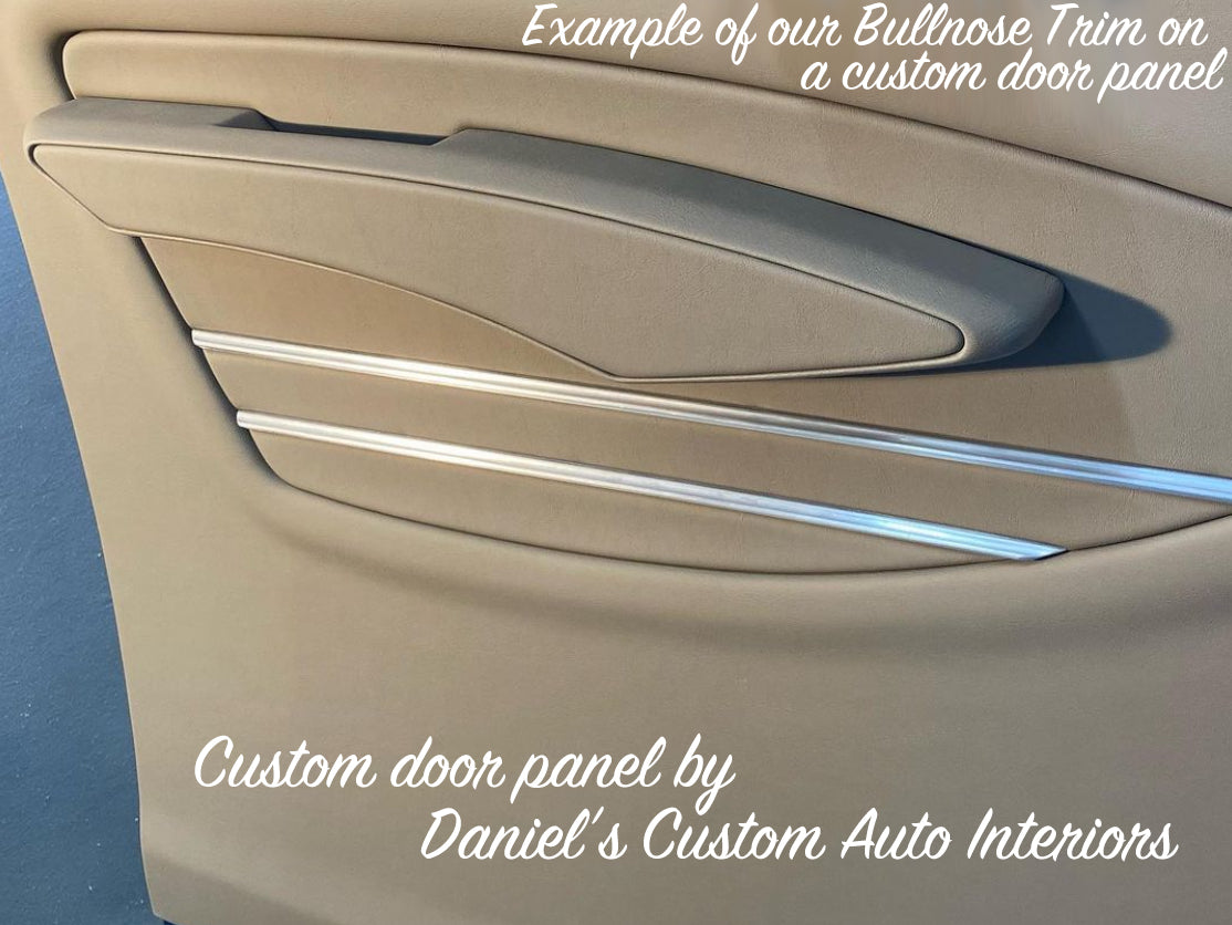 Bullnose Aluminum Trim - 72" Strip