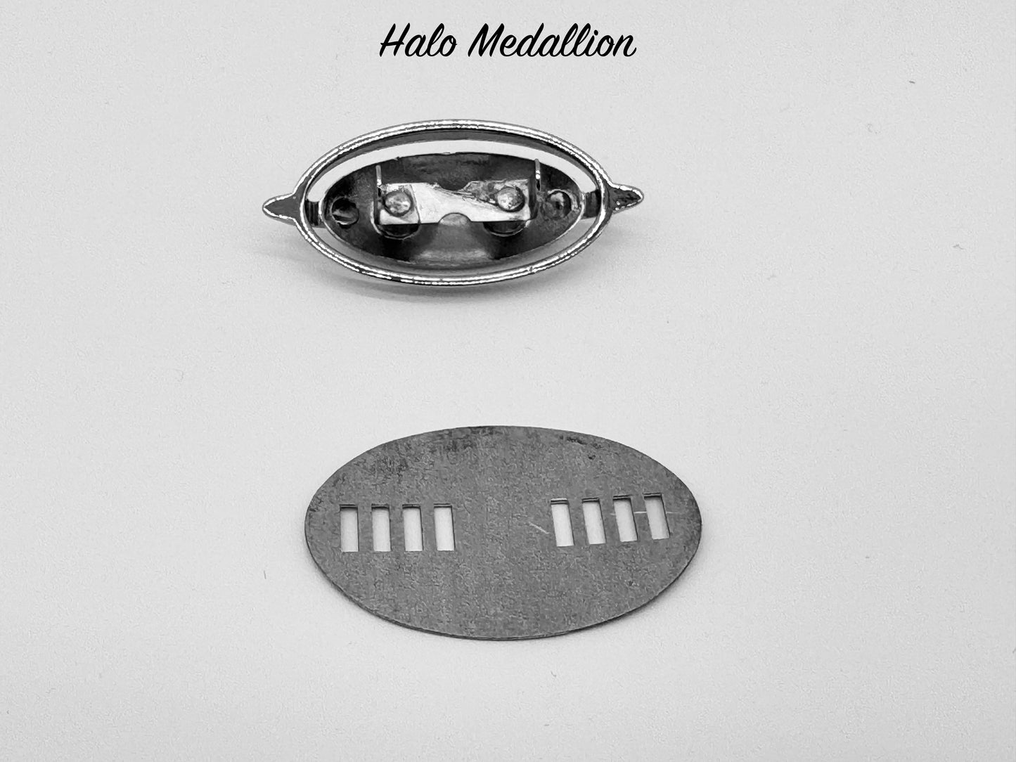 Halo Medallion - Chrome