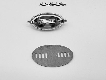 Halo Medallion - Chrome