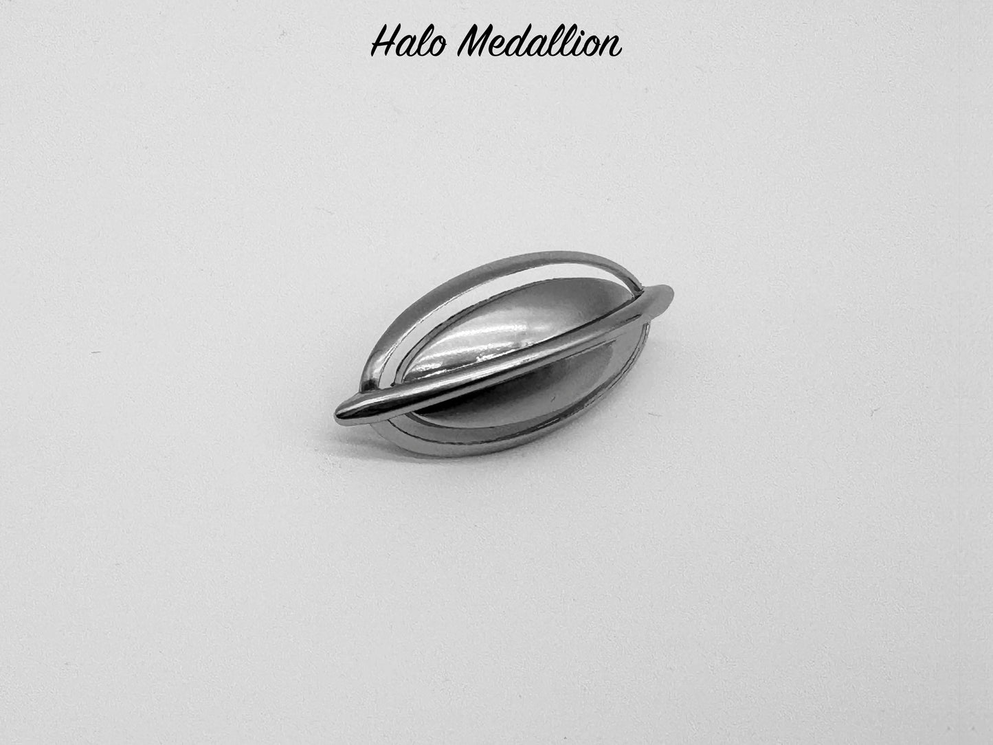 Halo Medallion - Chrome