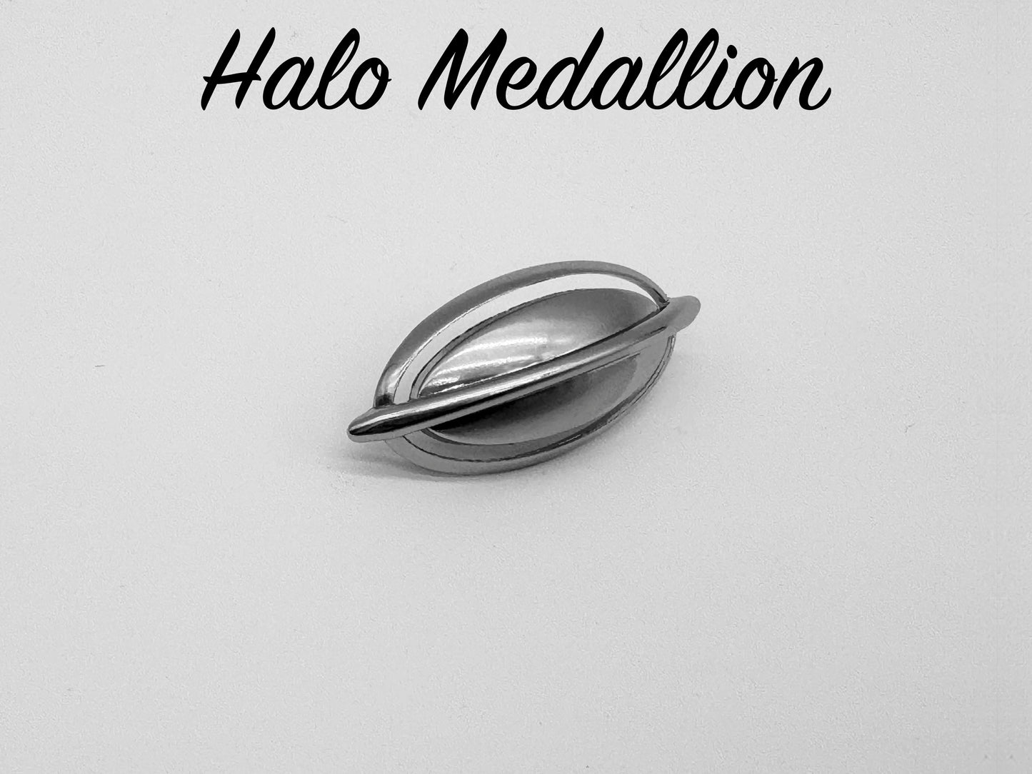 Halo Medallion - Chrome