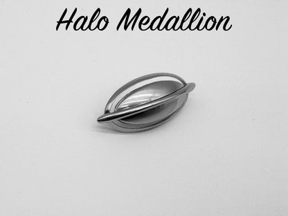 Halo Medallion - Chrome