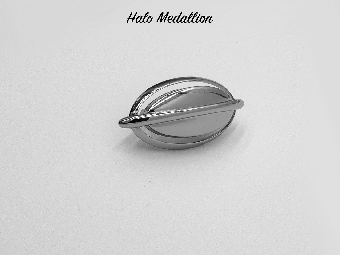 Halo Medallion - Chrome