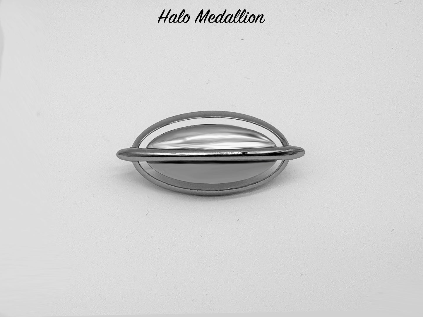 Halo Medallion - Chrome