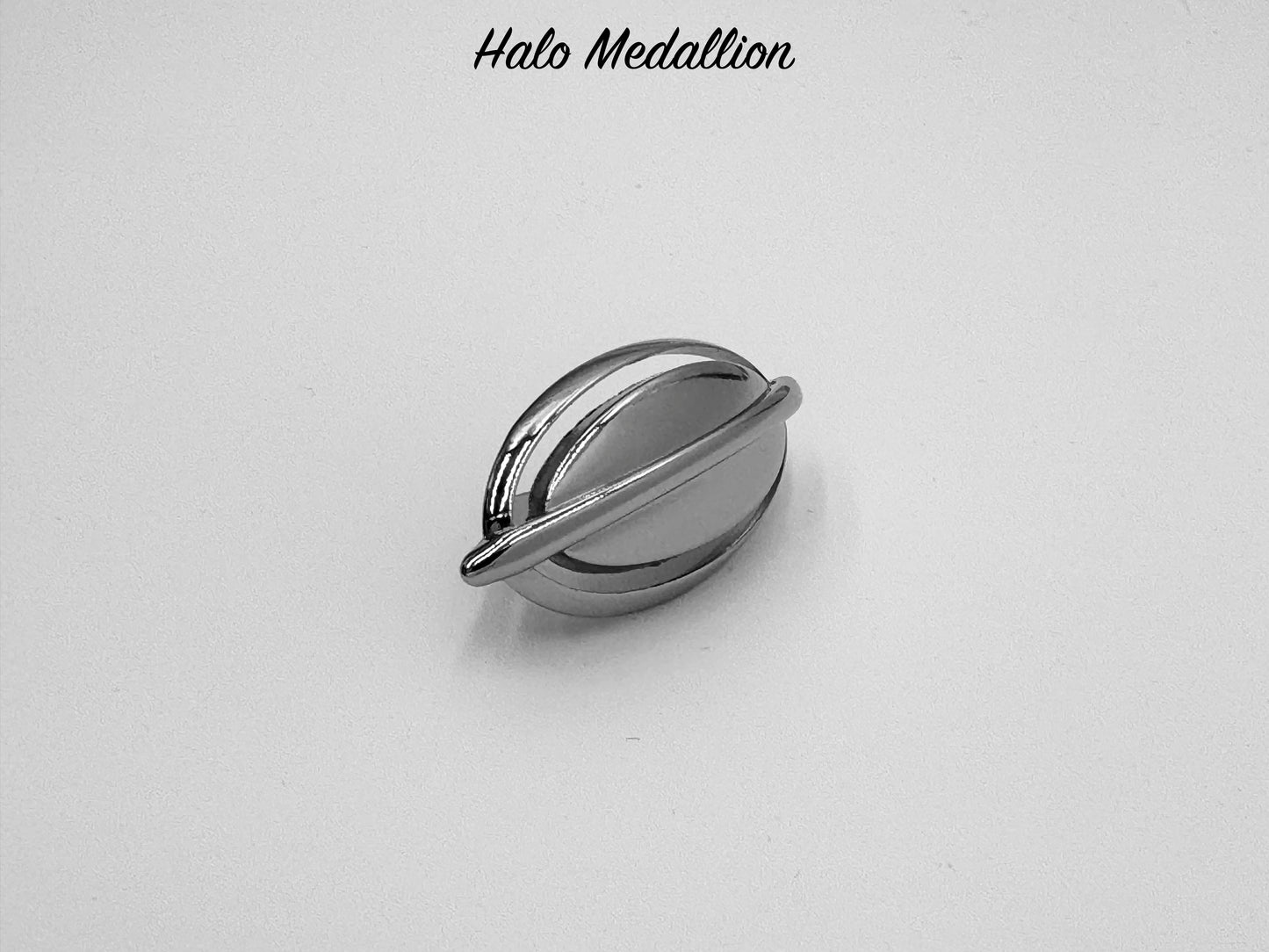 Halo Medallion - Chrome