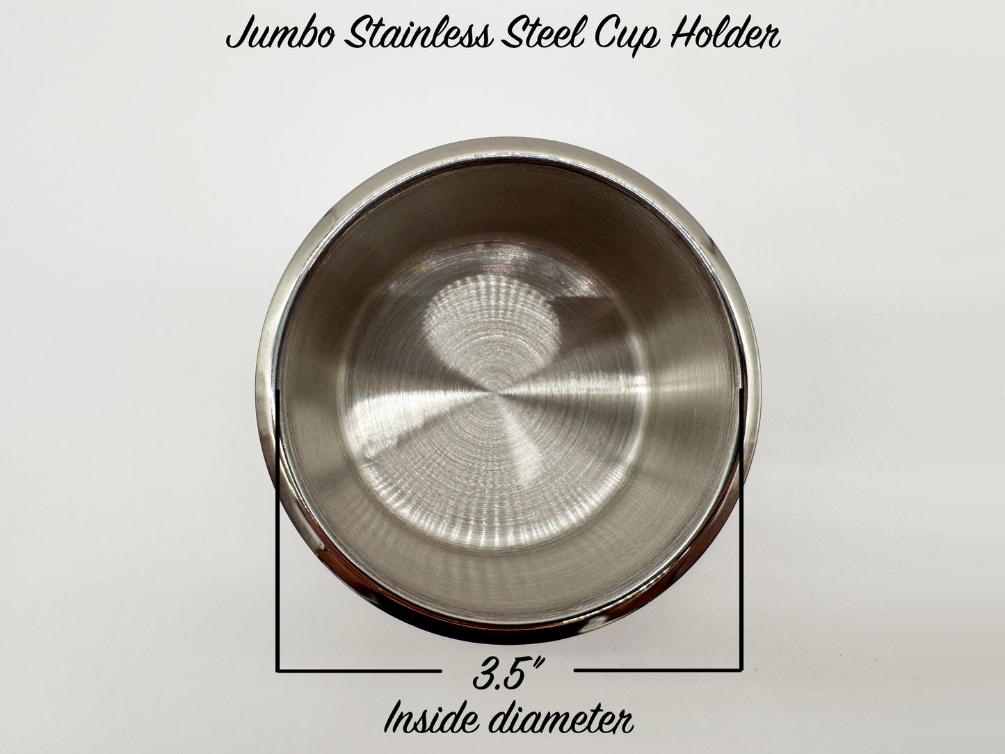 Jumbo Stainless Steel Cup Holder