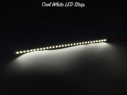 Narrow LED Light Strip - 10" Long - 5 Colors Available