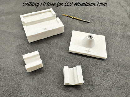 Drilling Fixture for LED Aluminum Trim