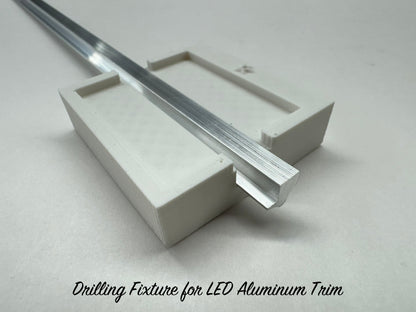 Drilling Fixture for LED Aluminum Trim