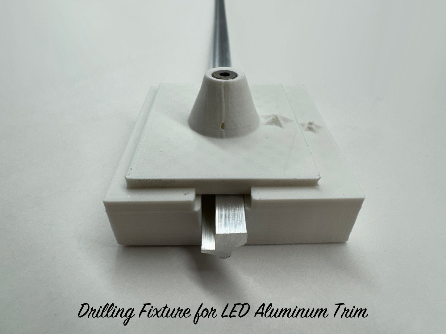 Drilling Fixture for LED Aluminum Trim