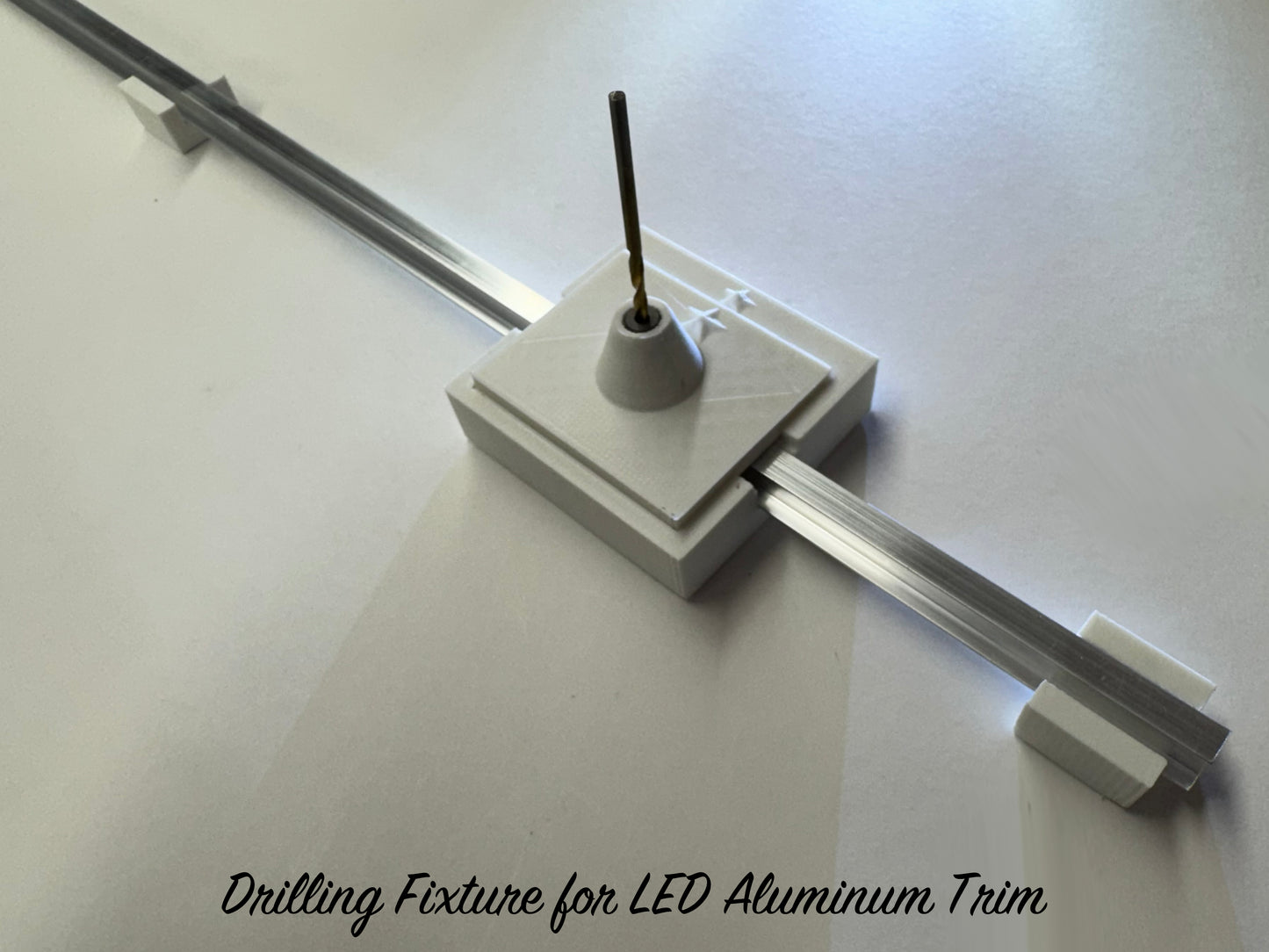 Drilling Fixture for LED Aluminum Trim