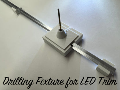 Drilling Fixture for LED Aluminum Trim