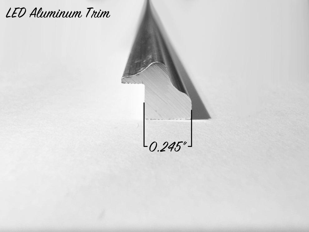 LED Aluminum Trim - 72