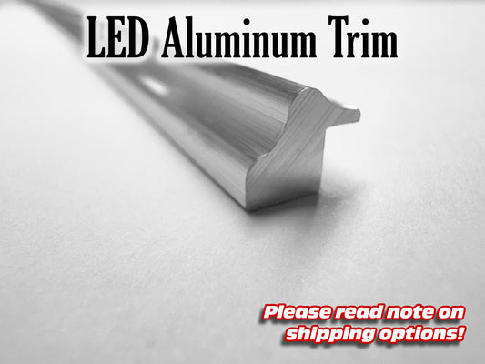LED Aluminum Trim - 72" Strip