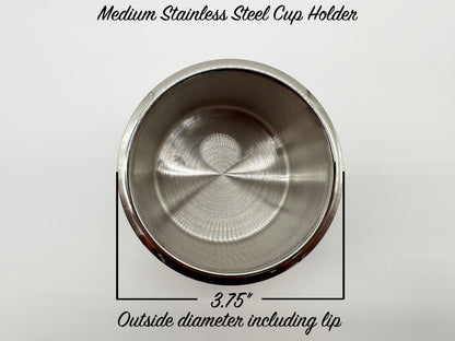 Medium Stainless Steel Cup Holder