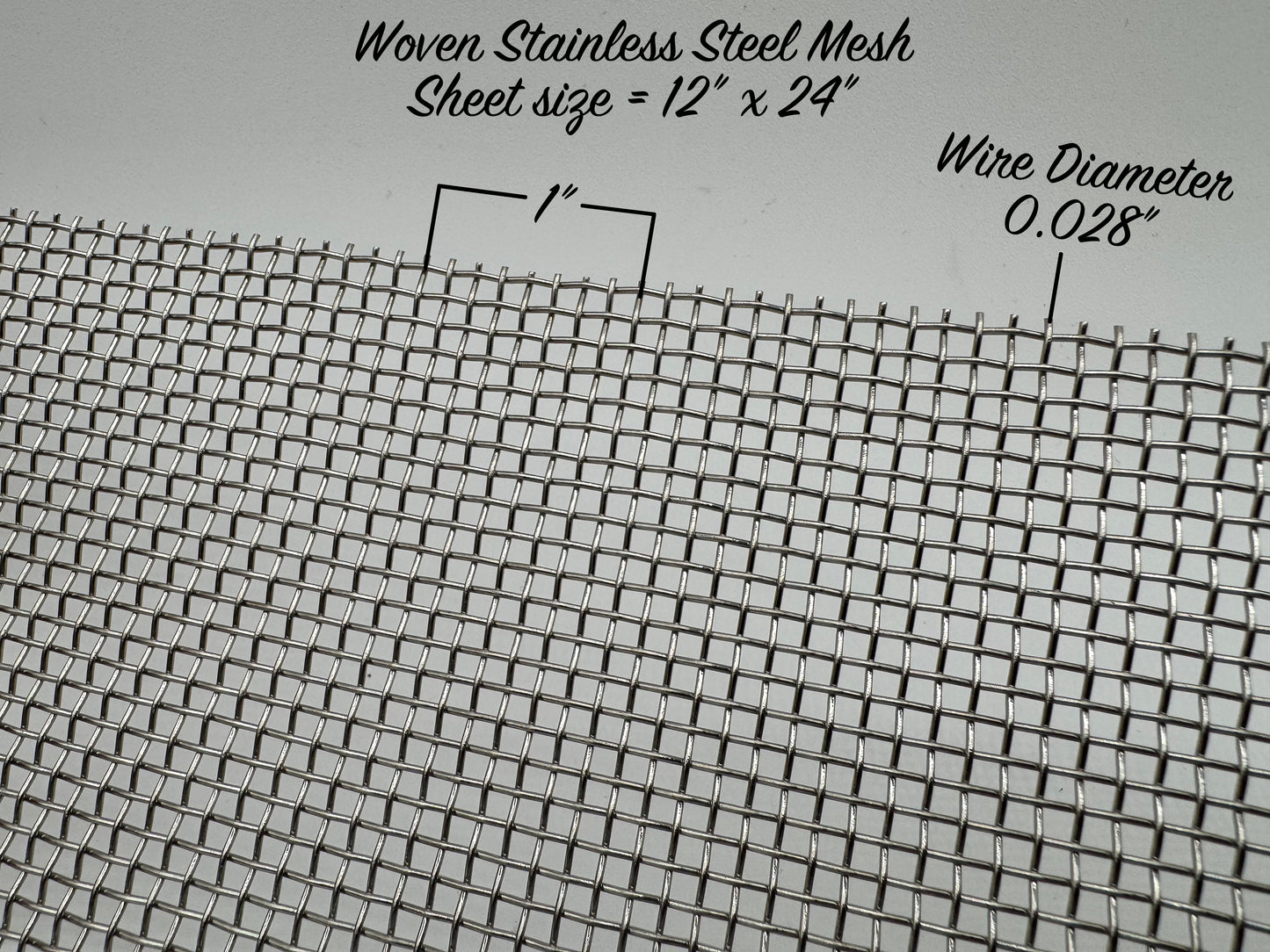 Woven Stainless Steel Mesh Sheet