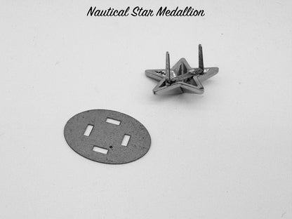 Nautical Star Medallion - Chrome