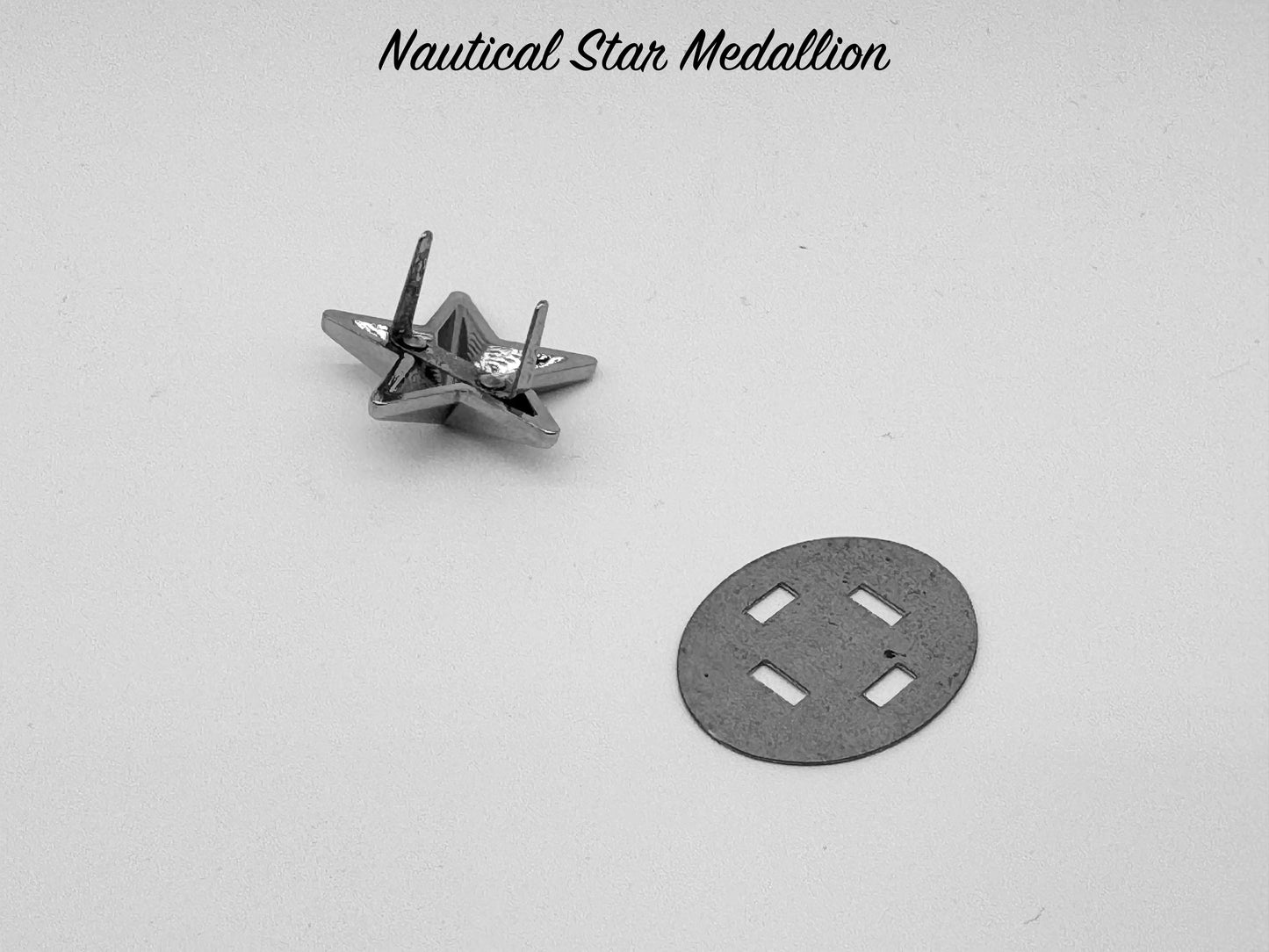 Nautical Star Medallion - Chrome