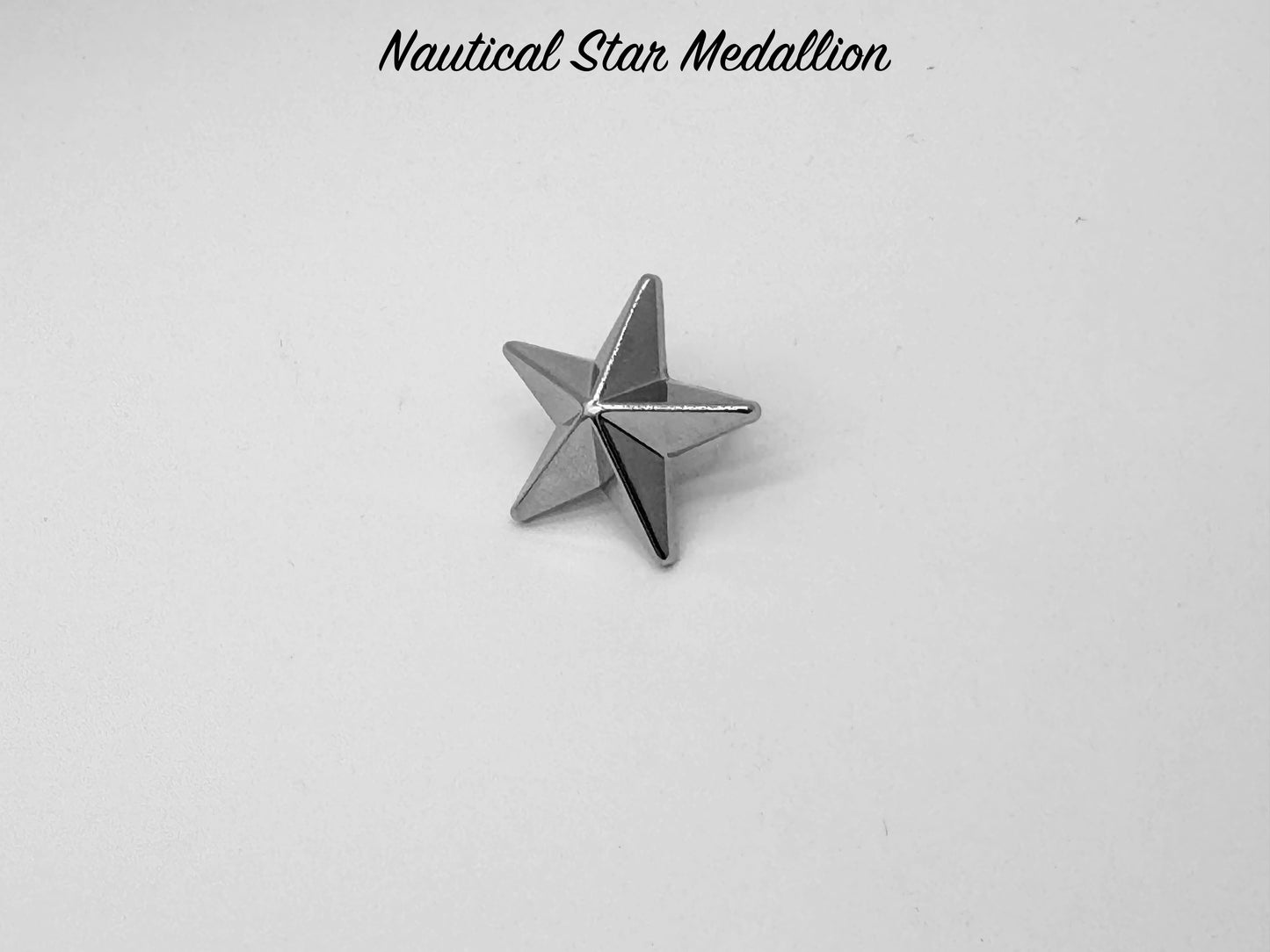 Nautical Star Medallion - Chrome