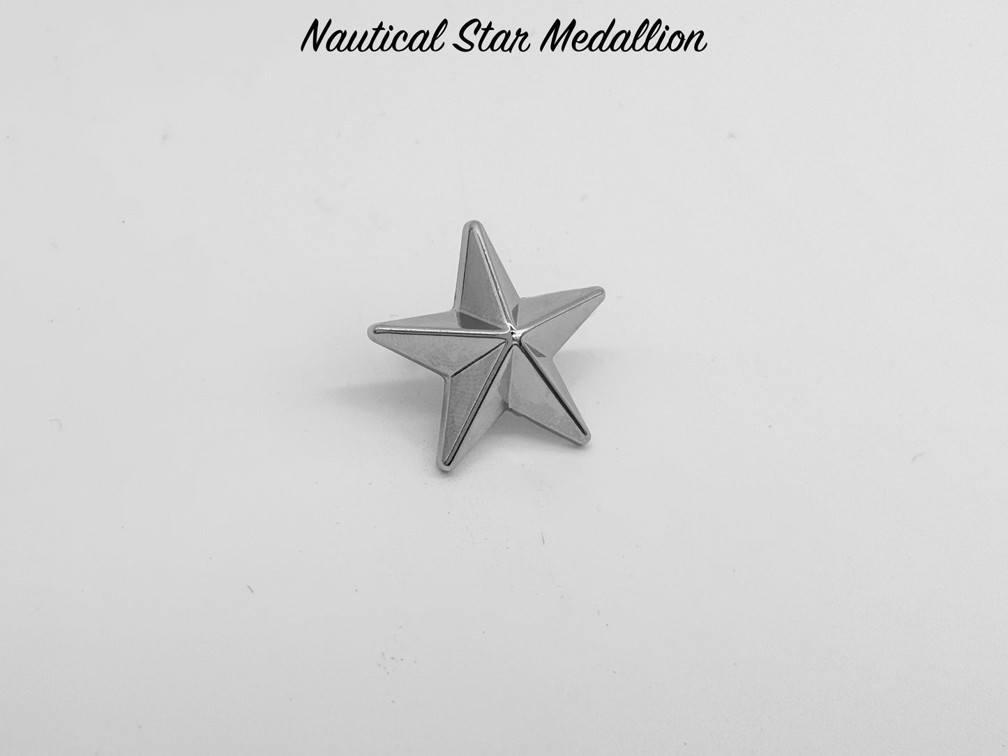 Nautical Star Medallion - Chrome