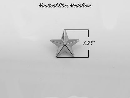 Nautical Star Medallion - Chrome