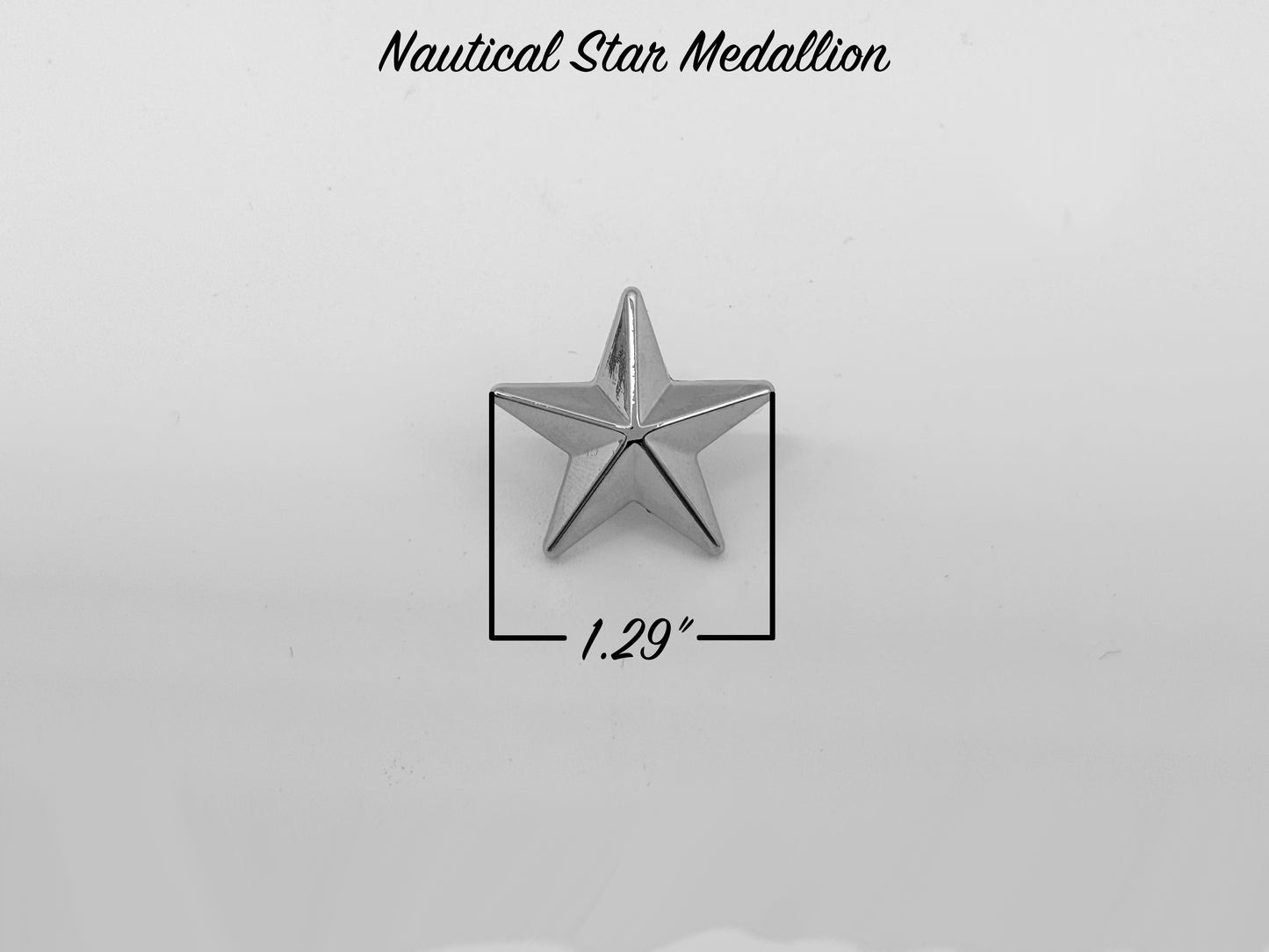 Nautical Star Medallion - Chrome