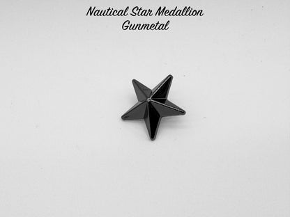 Nautical Star Medallion - Gunmetal