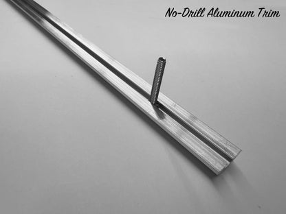 No-Drill Aluminum Trim - 72" Strip