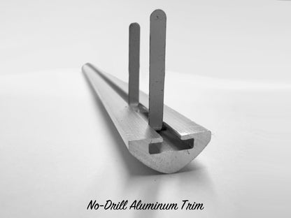 No-Drill Aluminum Trim - 72" Strip