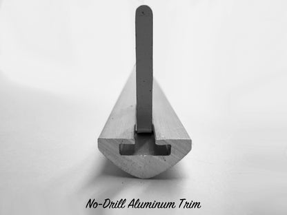 No-Drill Aluminum Trim - 72" Strip