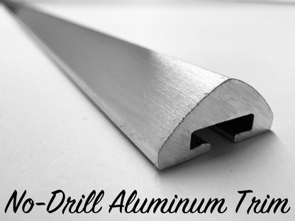 No-Drill Aluminum Trim - 72" Strip