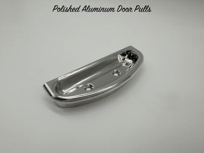 Polished Billet Aluminum Door Pulls - Pair