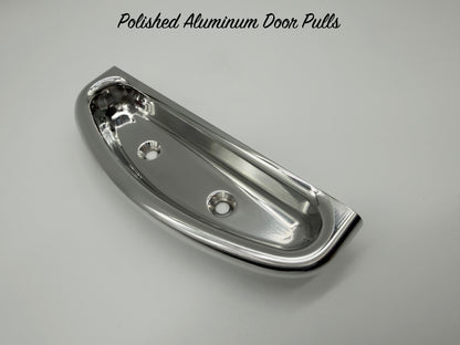 Polished Billet Aluminum Door Pulls - Pair