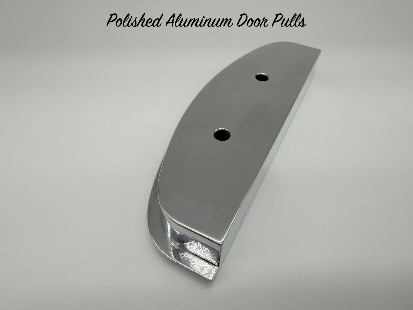 Polished Billet Aluminum Door Pulls - Pair