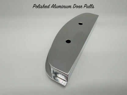 Polished Billet Aluminum Door Pulls - Pair