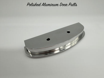 Polished Billet Aluminum Door Pulls - Pair