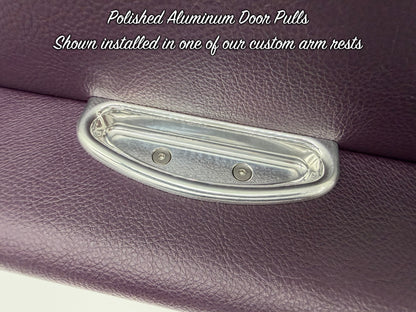 Polished Billet Aluminum Door Pulls - Pair