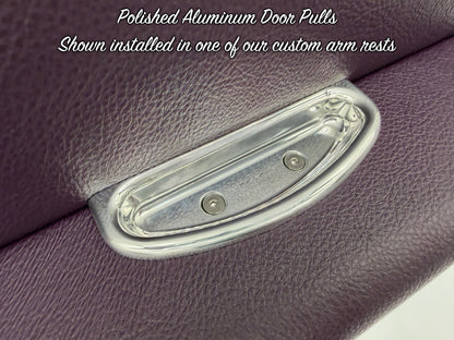 Polished Billet Aluminum Door Pulls - Pair