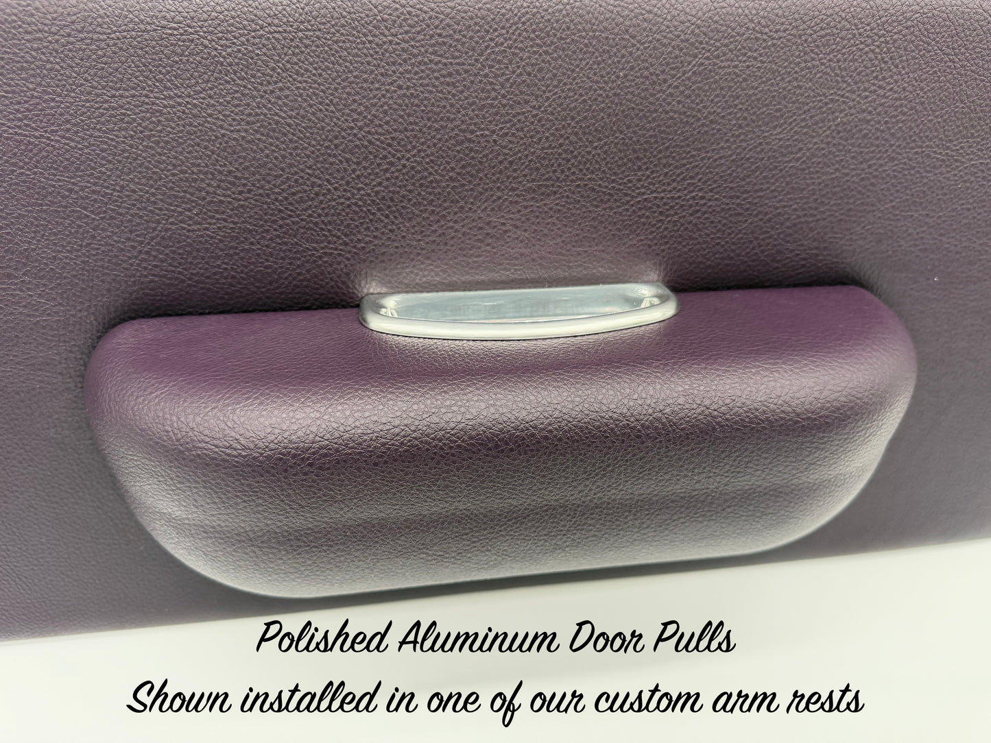 Polished Billet Aluminum Door Pulls - Pair